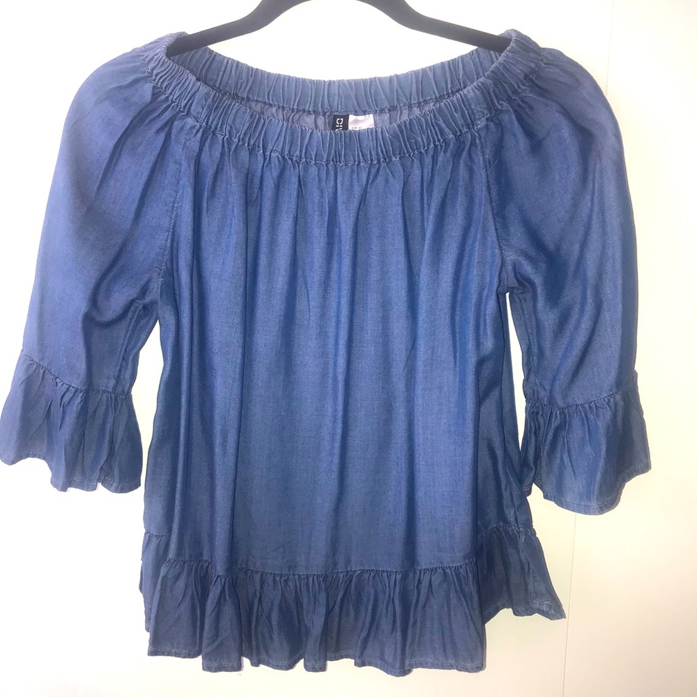 H&M Off The Shoulder Blouse